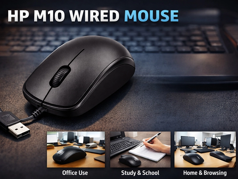 hp m10 wired mouse