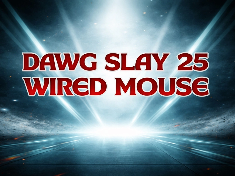 dawg slay 25 wired mouse