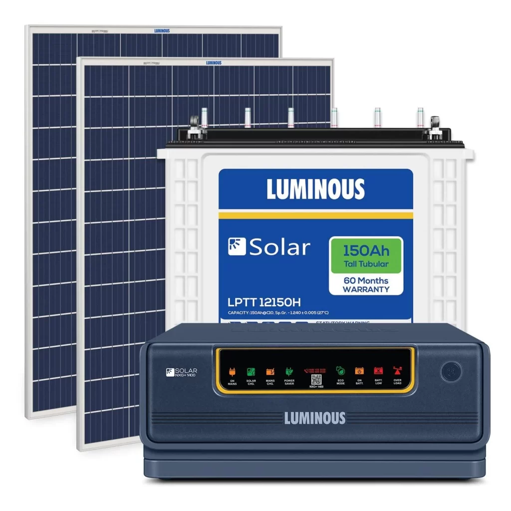 Luminous Solar Battery