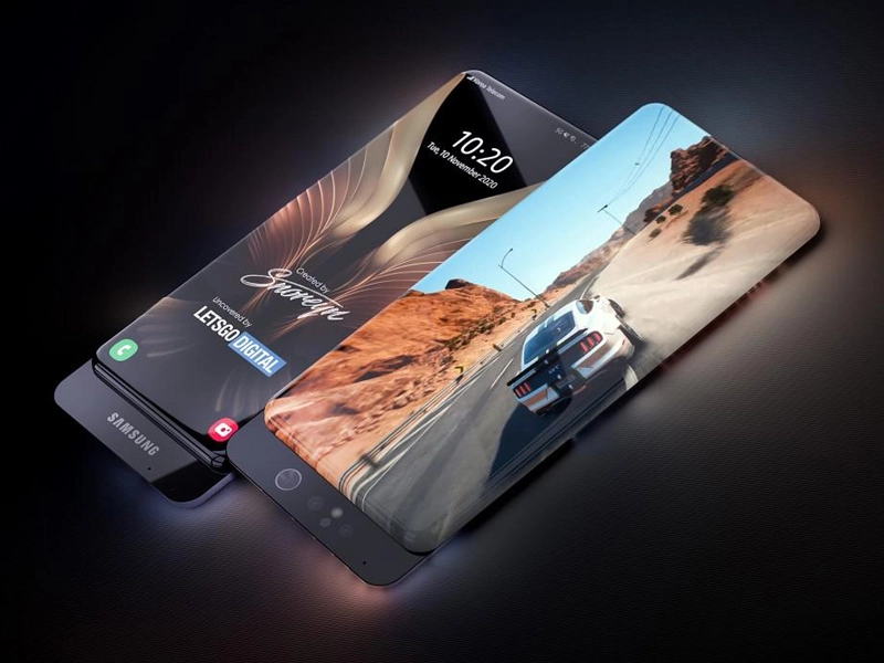 samsung rollable phone