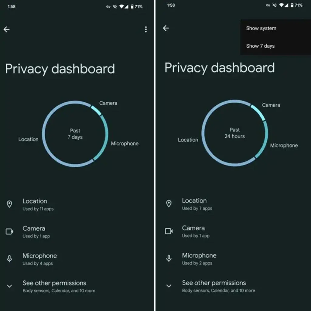 features of android for battery privacy