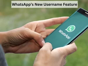 whatsapp username feature