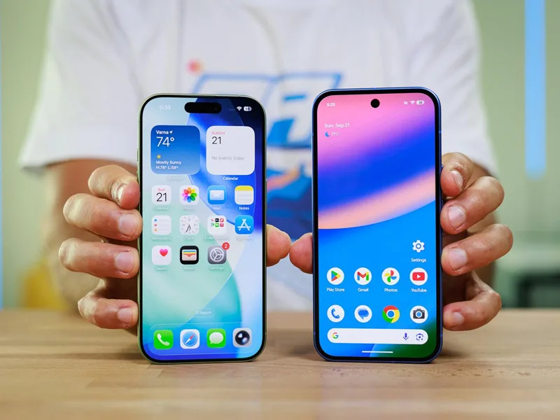 google pixel 10 vs iphone 17